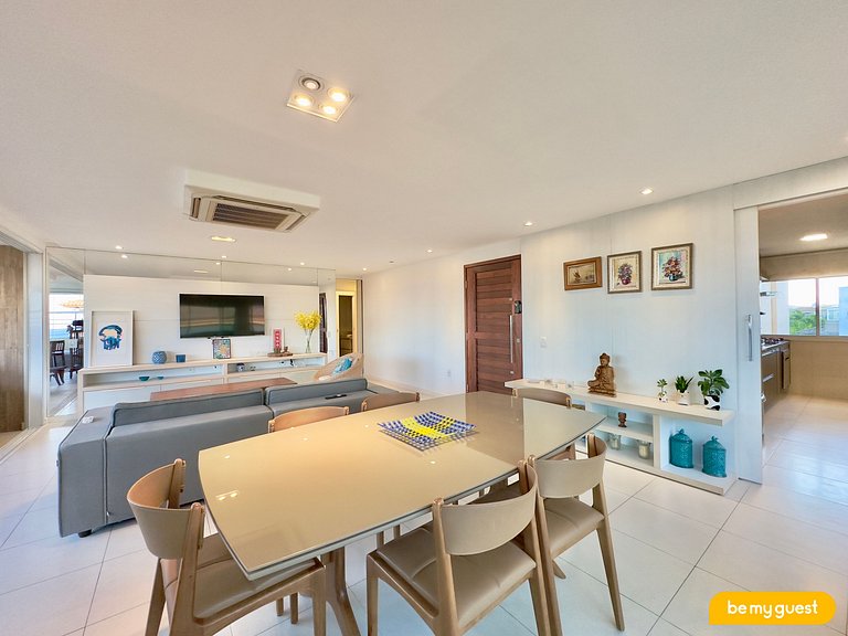 Cobertura com jacuzzi e vista mar no Golf Ville