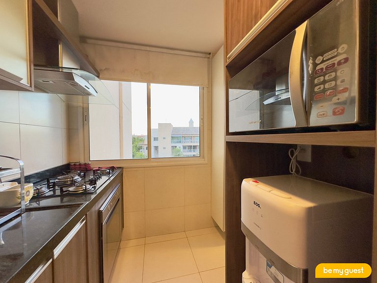 Cobertura com jacuzzi e vista mar no Golf Ville