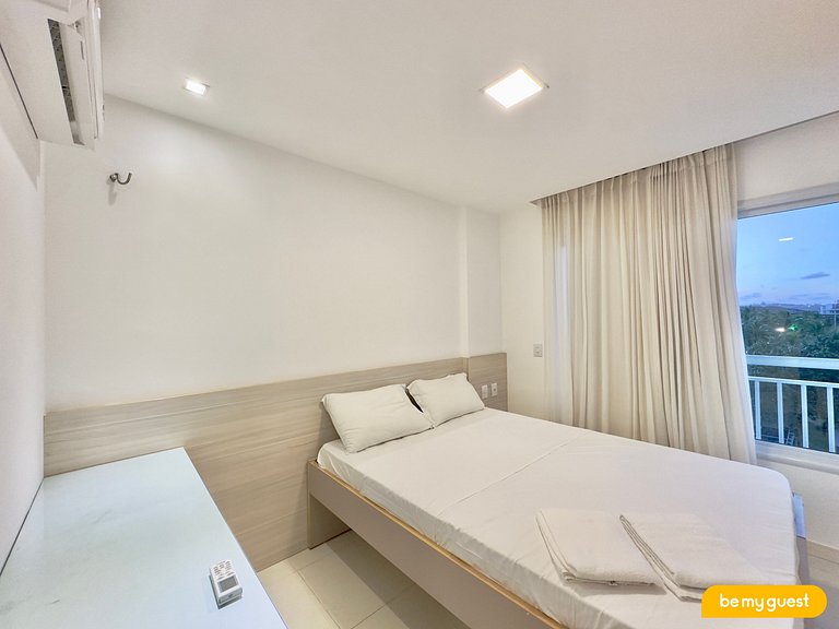 Cobertura com jacuzzi e vista mar no Golf Ville