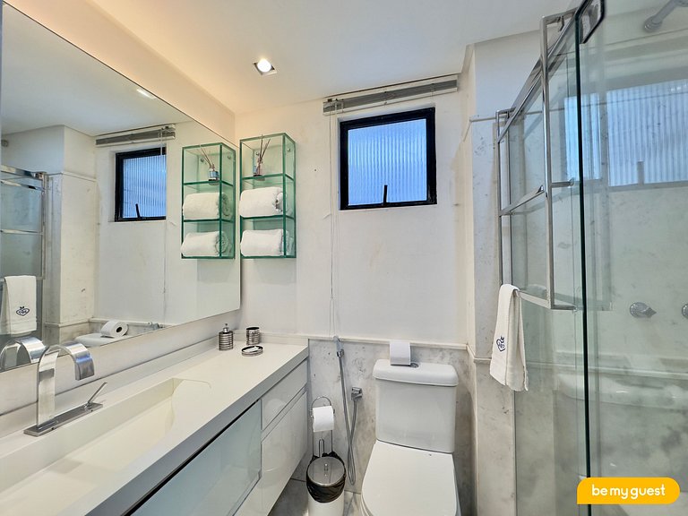 apartamento incrível em hotel na beira mar