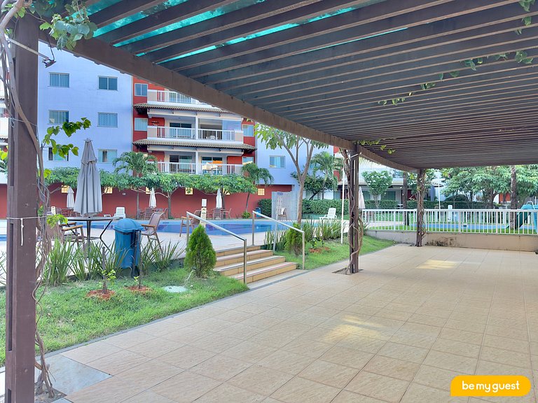 Lindo apto de 3 quartos ao lado do Beach Park