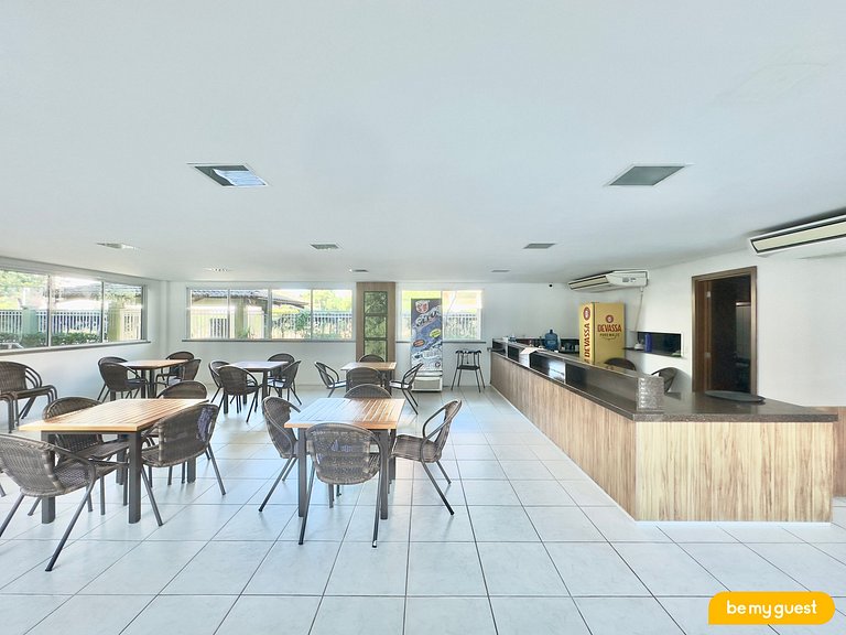 Apartamento 3 Quartos com Vista da Piscina