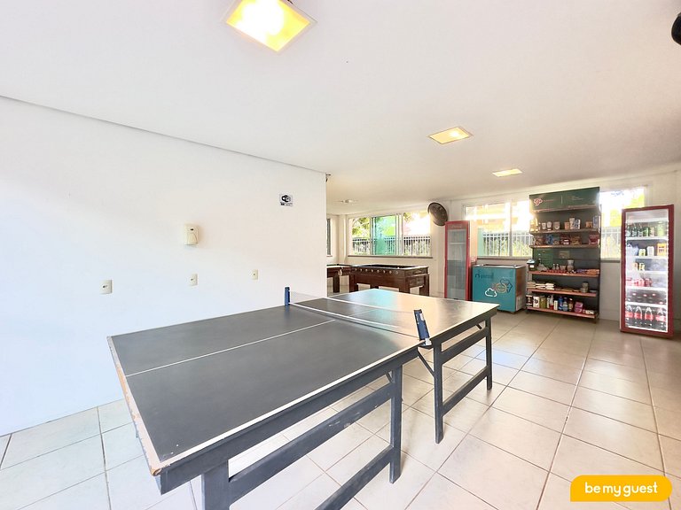 Lindo apto de 3 quartos ao lado do Beach Park