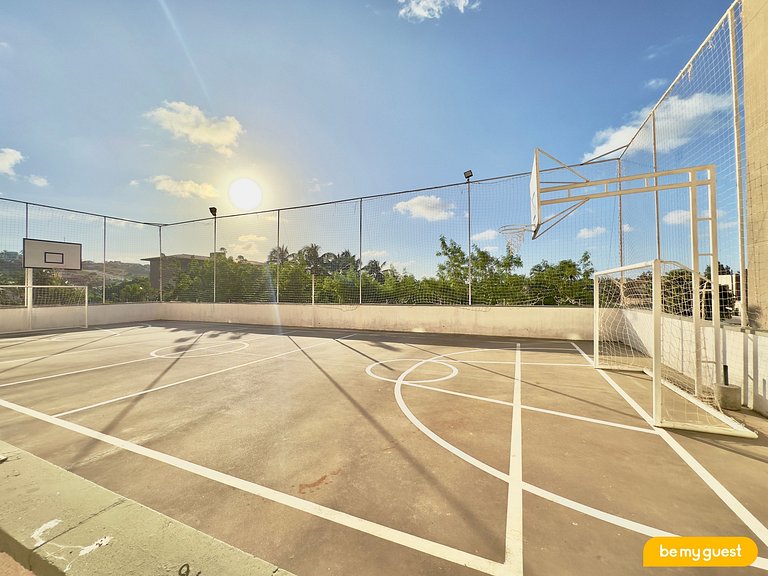 Lindo apto de 3 quartos ao lado do Beach Park