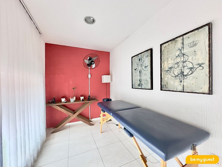 Lindo apartamento decorado com vista mar