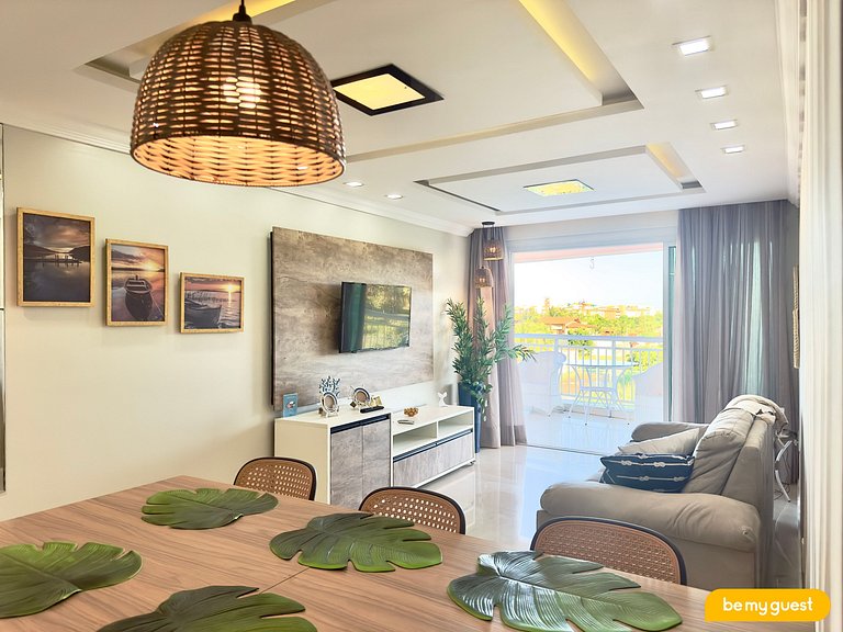 Apartamento confortável e ideal no Solarium