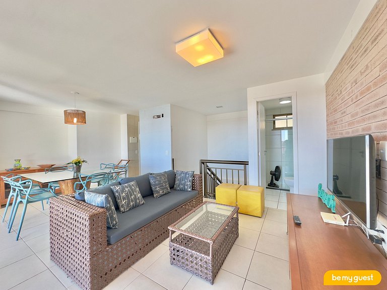 Cobertura com 3 quartos pertinho do Beach Park