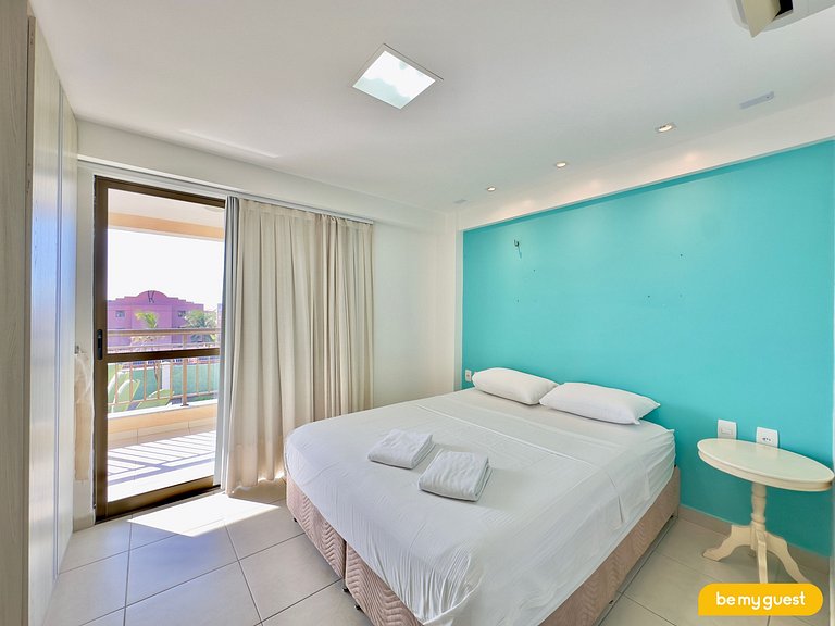 Cobertura com 3 quartos e Jacuzzi no Mediterranee