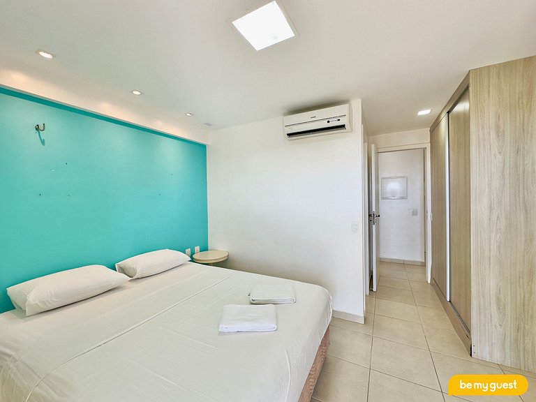 Cobertura com 3 quartos e Jacuzzi no Mediterranee