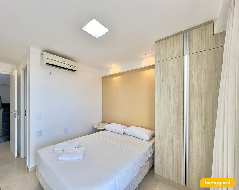 Cobertura com 3 quartos e Jacuzzi no Mediterranee