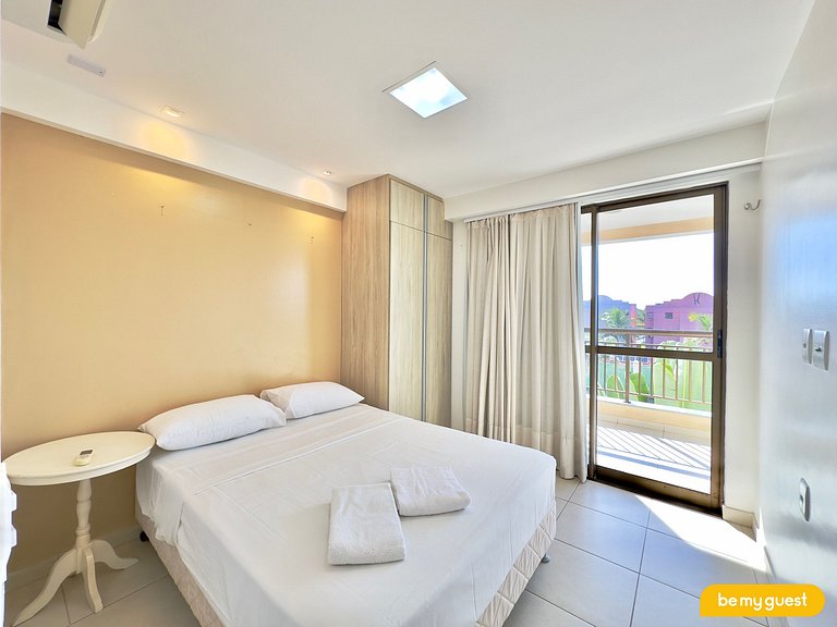 Cobertura com 3 quartos e Jacuzzi no Mediterranee