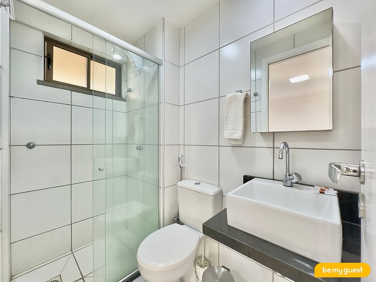 Cobertura com 3 quartos e Jacuzzi no Mediterranee
