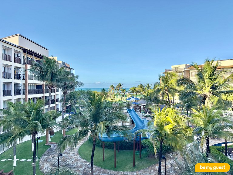 Excelente apartamento Vista Mar no Beach Living