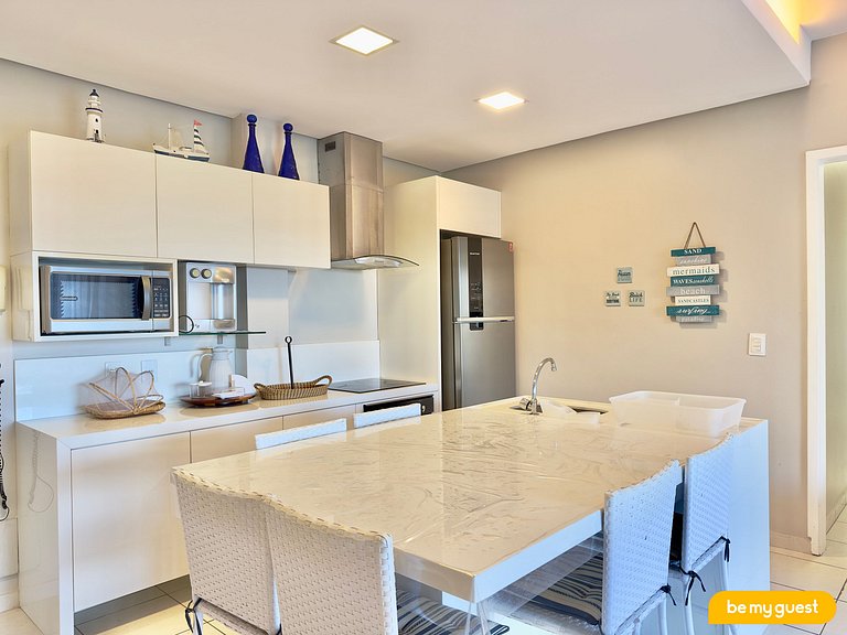 Excelente apartamento Vista Mar no Beach Living
