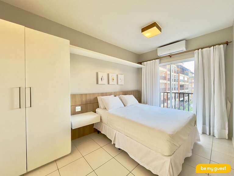 Excelente apartamento Vista Mar no Beach Living