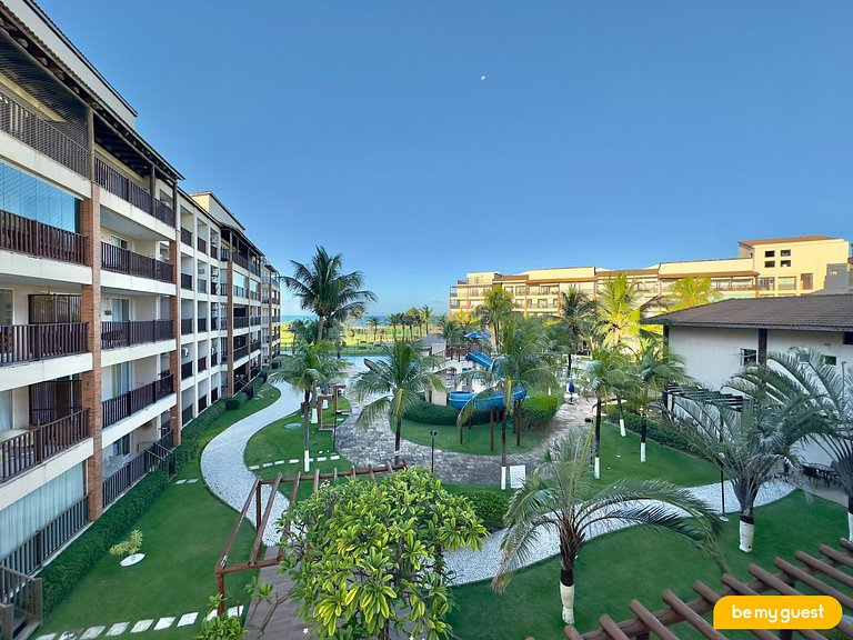 Excelente apartamento Vista Mar no Beach Living