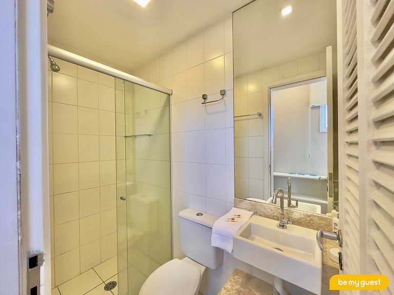 Excelente apartamento Vista Mar no Beach Living