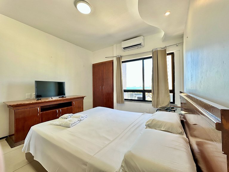 Apartamento frente mar na Praia de Iracema