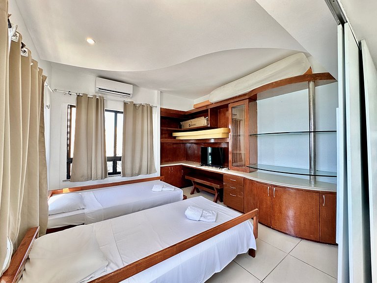 Apartamento frente mar na Praia de Iracema