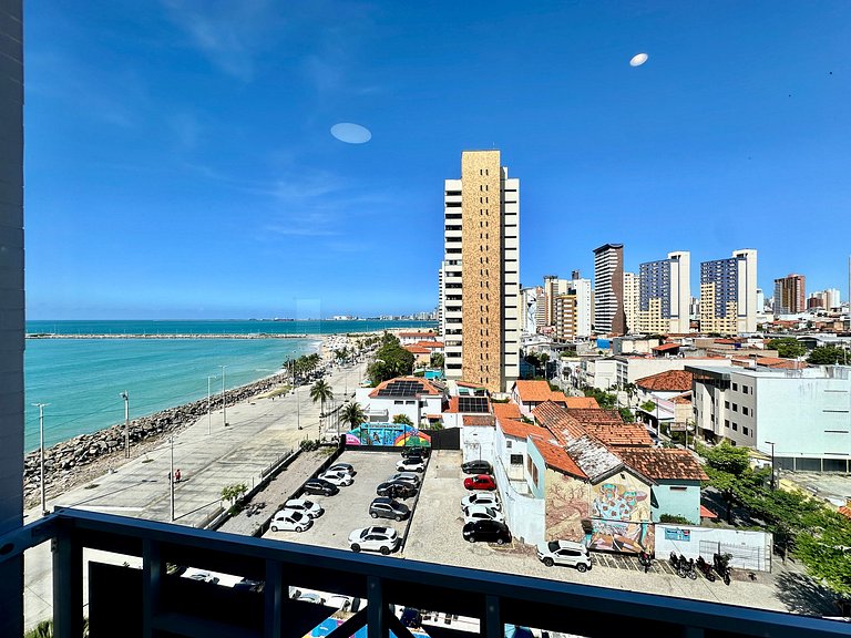 Apartamento frente mar na Praia de Iracema