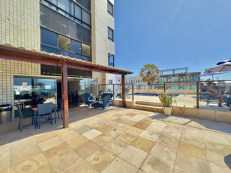 Apartamento frente mar na Praia de Iracema