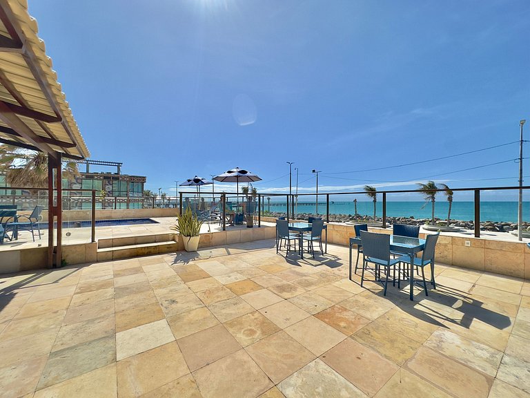Apartamento frente mar na Praia de Iracema