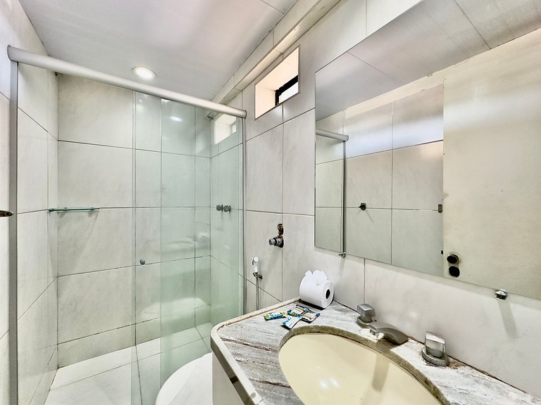Apartamento tipo studio com vista mar