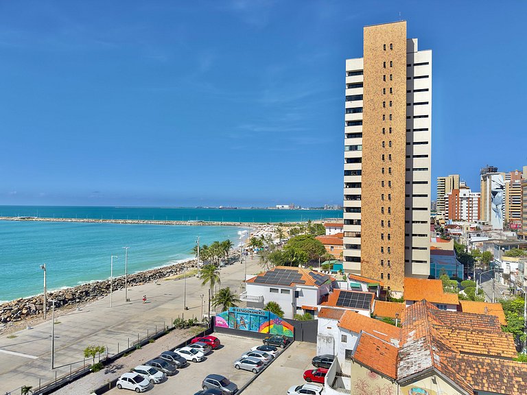 Apartamento tipo studio com vista mar