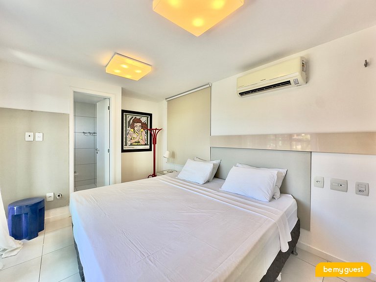 Cobertura incrível com jacuzzi e churrasqueira