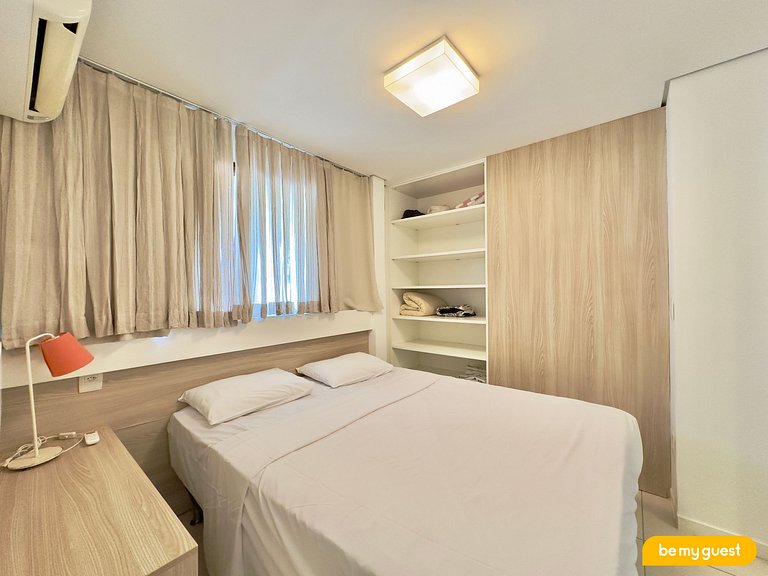 Cobertura incrível com jacuzzi e churrasqueira