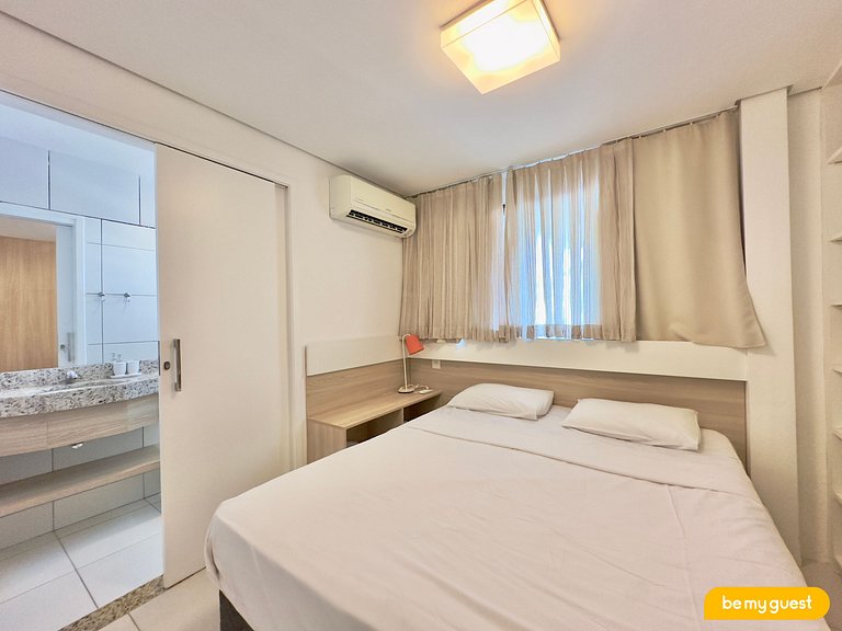 Cobertura incrível com jacuzzi e churrasqueira