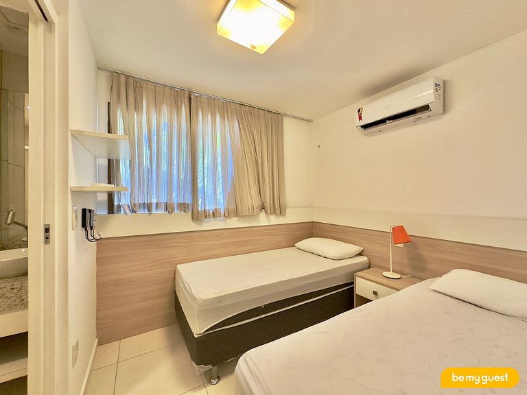 Cobertura incrível com jacuzzi e churrasqueira