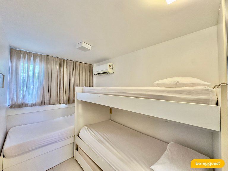 Cobertura incrível com jacuzzi e churrasqueira