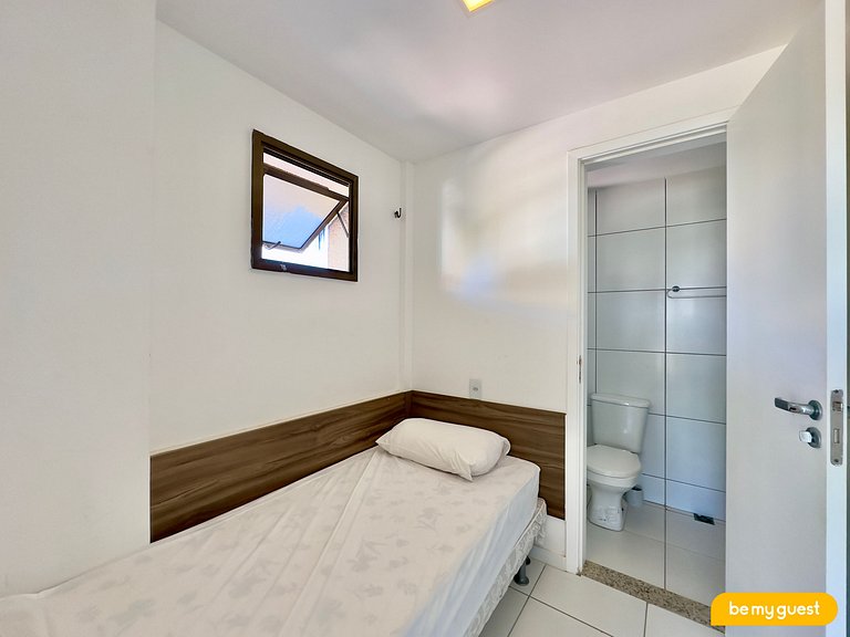 Cobertura incrível com jacuzzi e churrasqueira