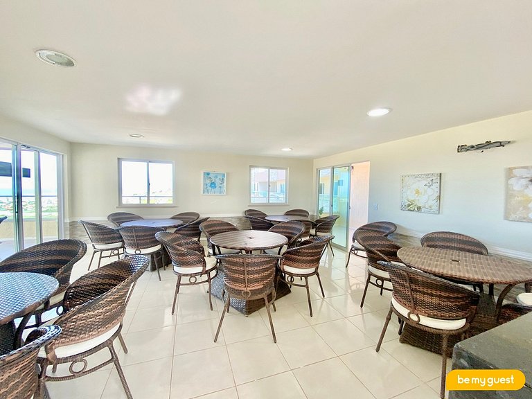 Lindo apartamento térreo no Porto das Dunas