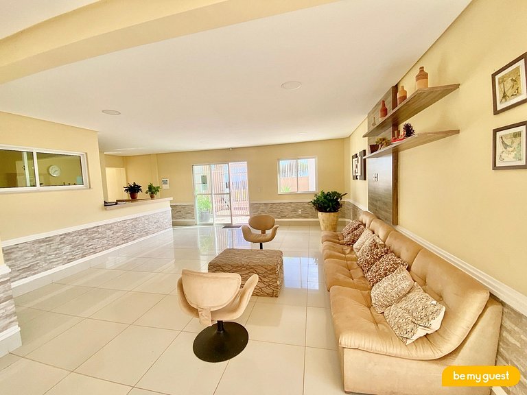 Lindo apartamento térreo no Porto das Dunas