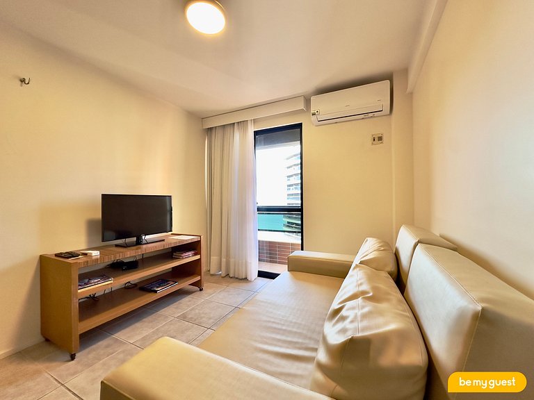Apartamento 2 quartos em hotel com vista