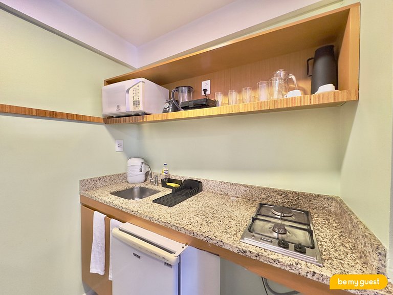 Apartamento 2 quartos em hotel com vista