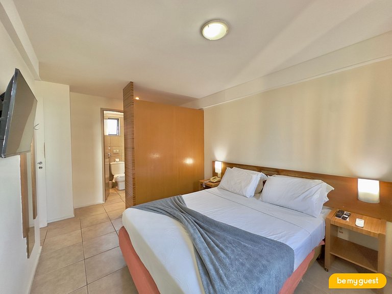 Apartamento 2 quartos em hotel com vista