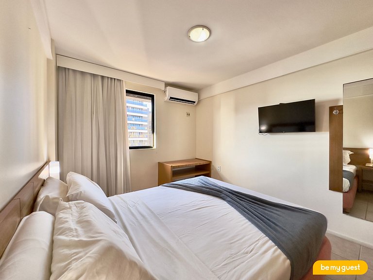 Apartamento 2 quartos em hotel com vista