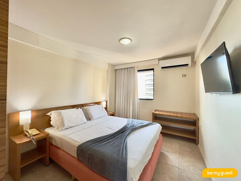 Apartamento 2 quartos em hotel com vista