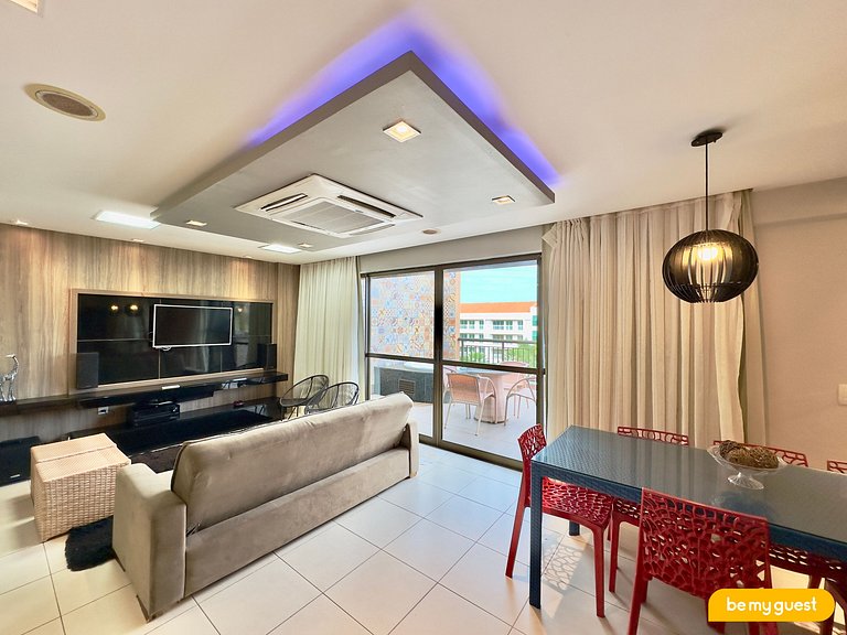 Linda Cobertura com 3 quartos no Mediterranee