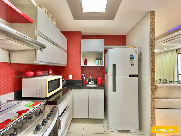 Linda Cobertura com 3 quartos no Mediterranee