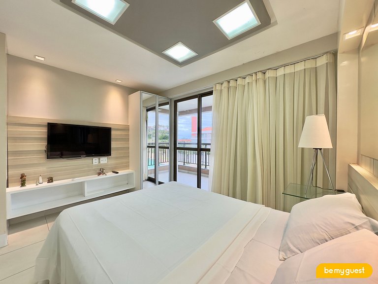 Linda Cobertura com 3 quartos no Mediterranee