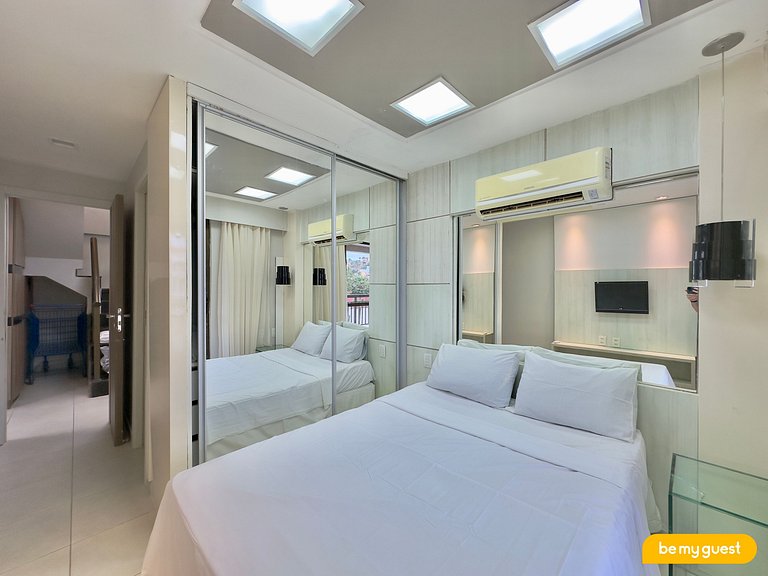 Linda Cobertura com 3 quartos no Mediterranee