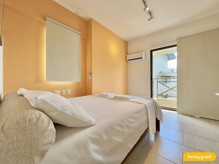 Cobertura no Beach Place com Jacuzzi e Vista-mar