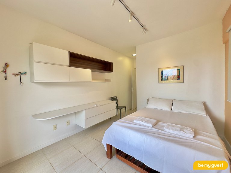 Cobertura no Beach Place com Jacuzzi e Vista-mar