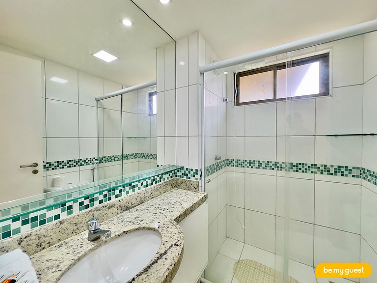 Cobertura no Beach Place com Jacuzzi e Vista-mar