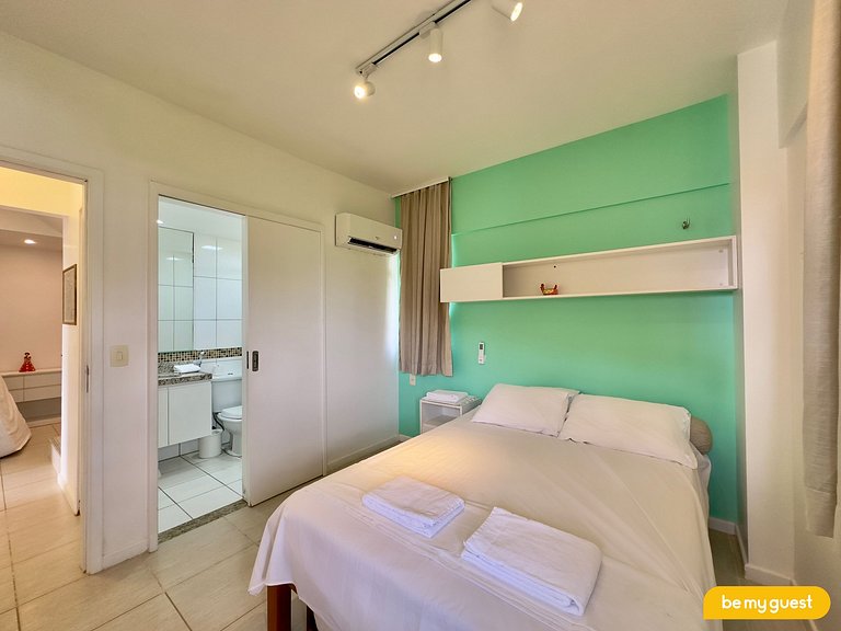 Cobertura no Beach Place com Jacuzzi e Vista-mar
