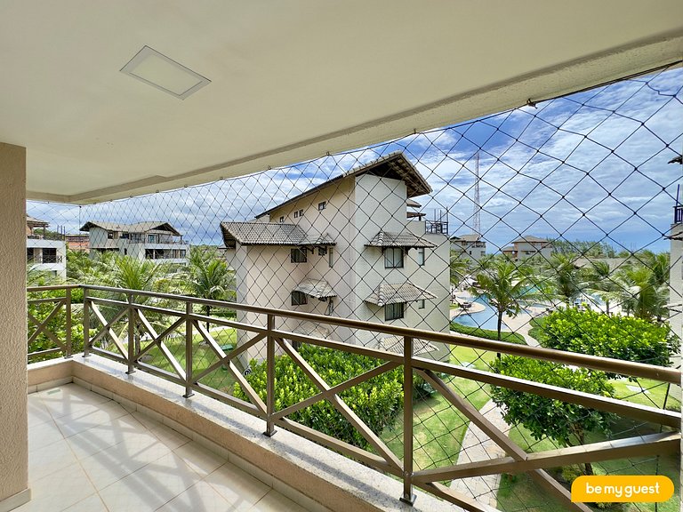 Cobertura no Beach Place com Jacuzzi e Vista-mar